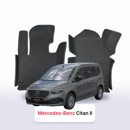 Car mats EVA for Mercedes-Benz Citan 2 gen (W420) 2021-2027 year STATION WAGONVAN