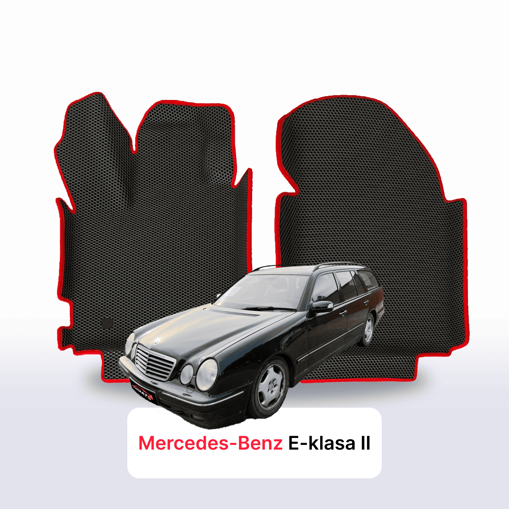 Car mats EVA for Mercedes-Benz E-klasa 2 gen (S210) 1995-2002 year STATION WAGON