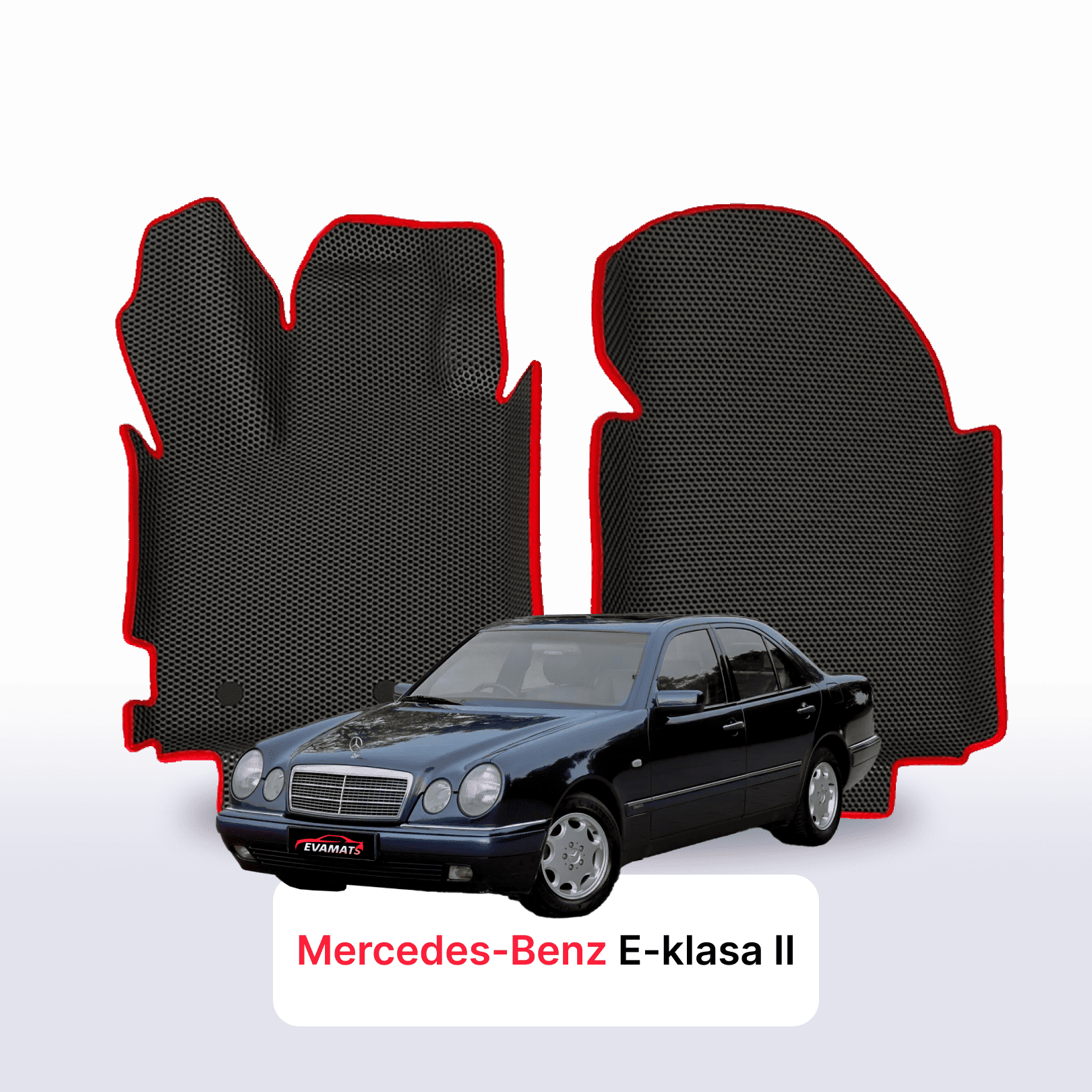 Car mats EVA for Mercedes-Benz E-klasa 2 gen (W210) 1995-2002 year SEDAN