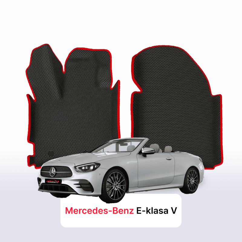 Car mats EVA for Mercedes-Benz E-klasa 5 gen (A238) 2016-2023 year CABRIO