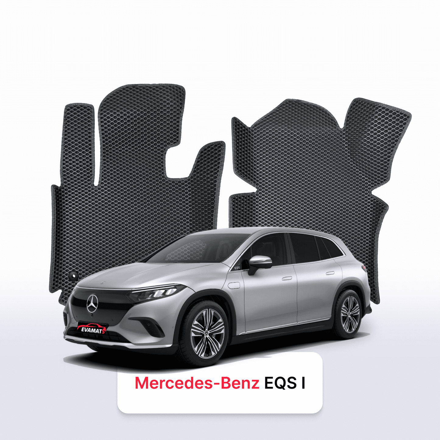 Car mats EVA for Mercedes-Benz EQS 1 gen (X296) 2022-2026 year SUV