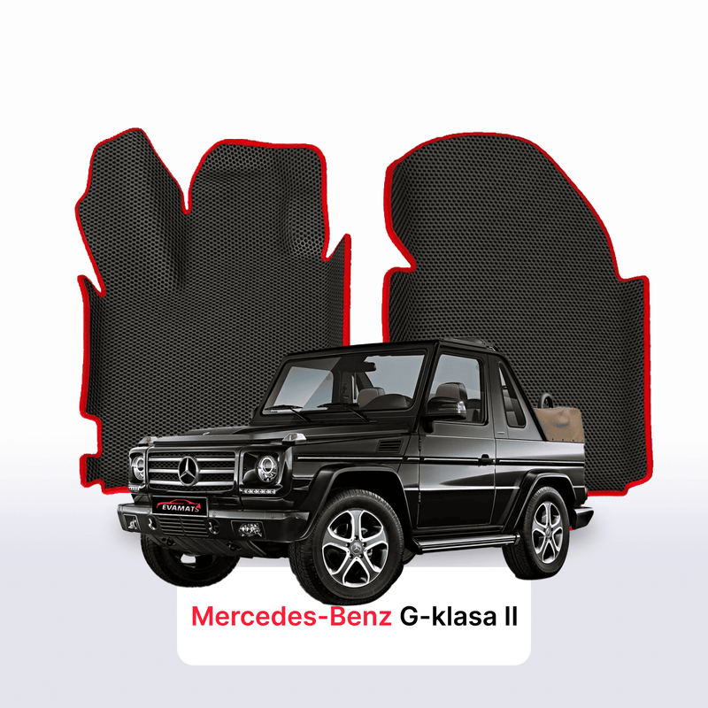 Car mats EVA for Mercedes-Benz G-klass 2 gen (W463) 1990-2018 year SUV Cabrio