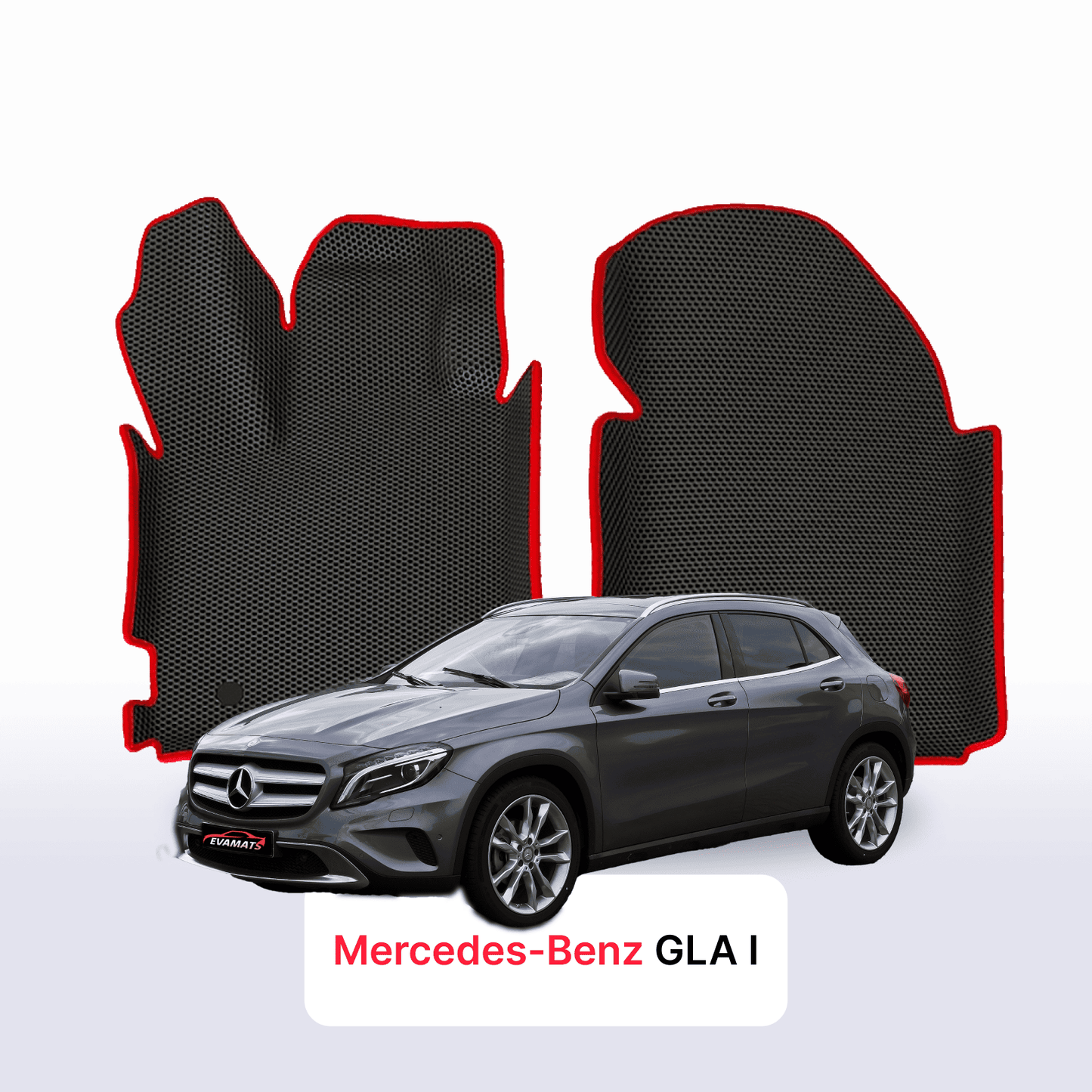 Car mats EVA for Mercedes-Benz GLA 1 gen (X156) 2013-2019 year SUV 5 door