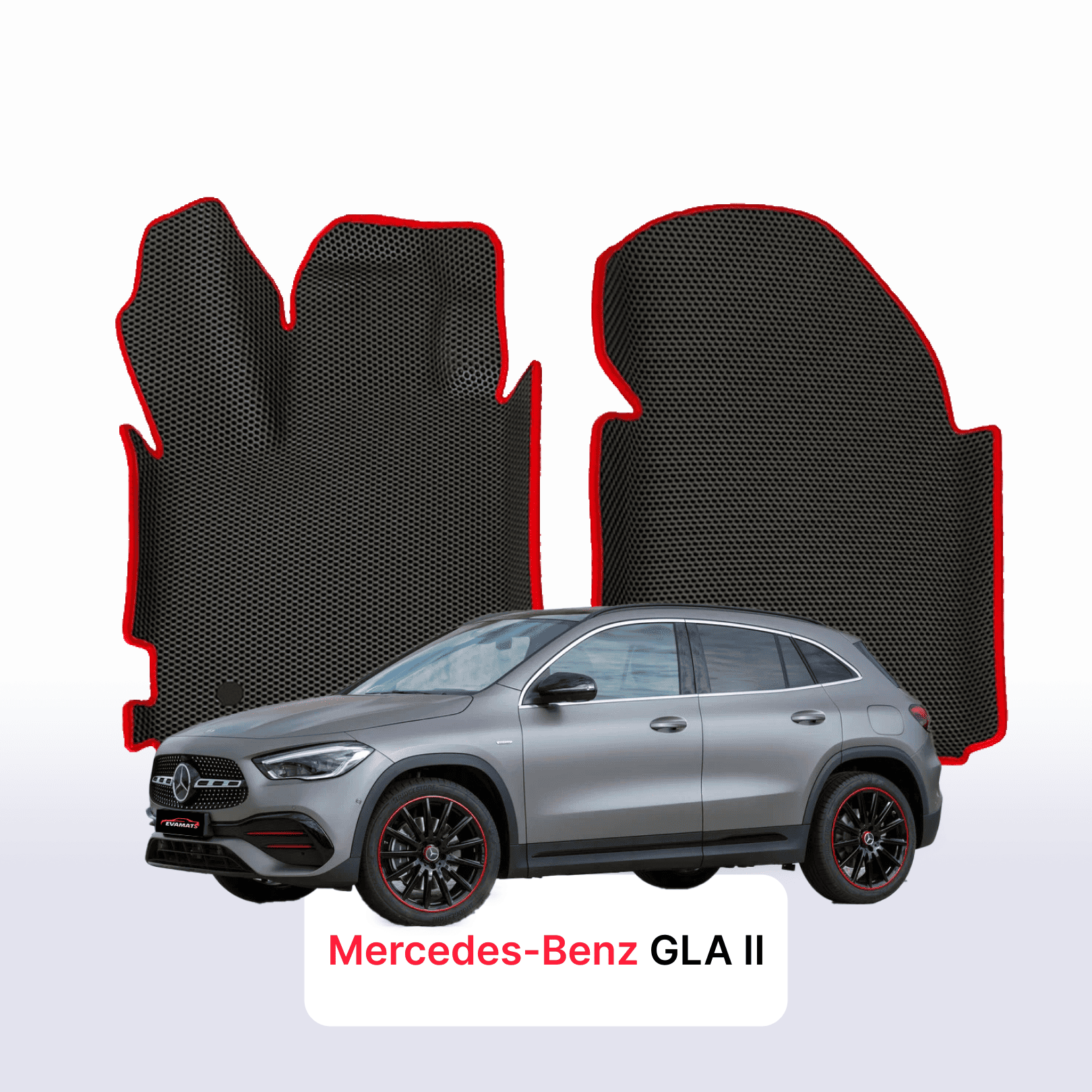Car mats EVA for Mercedes-Benz GLA 2 gen (H247) 2019-2027 year SUV 5 door