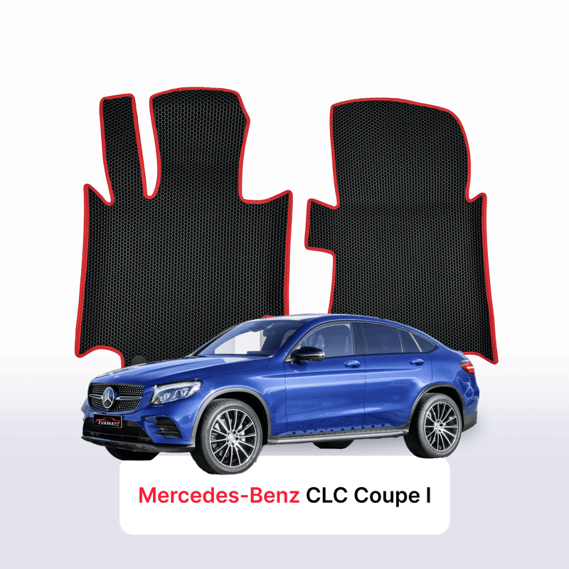 Car mats EVA for Mercedes-Benz GLC 1 gen (C253)  2016-2023 year SUV Coupe