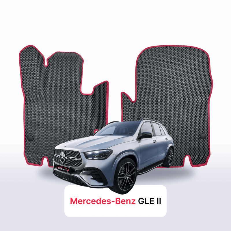 Car mats EVA for Mercedes-Benz GLE 2 gen (W167) 2019-2027 year SUV 5  seater
