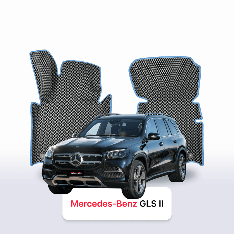 Car mats EVA for Mercedes-Benz GLS 2 gen (X167) 2019-2027 year SUV 5 door