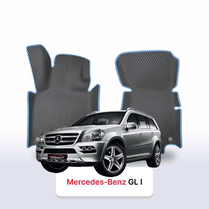 Car mats EVA for Mercedes-Benz GL 1 gen (X164) 2006-2012 year SUV 5 door