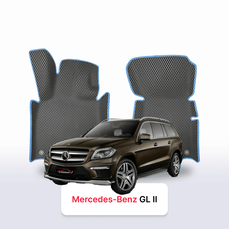 Car mats EVA for Mercedes-Benz GL 2 gen (X166) 2012-2015 year SUV 5 door