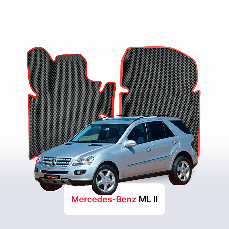 Car mats EVA for Mercedes-Benz ML 2 gen (W164) 2005-2011 year SUV 5 door