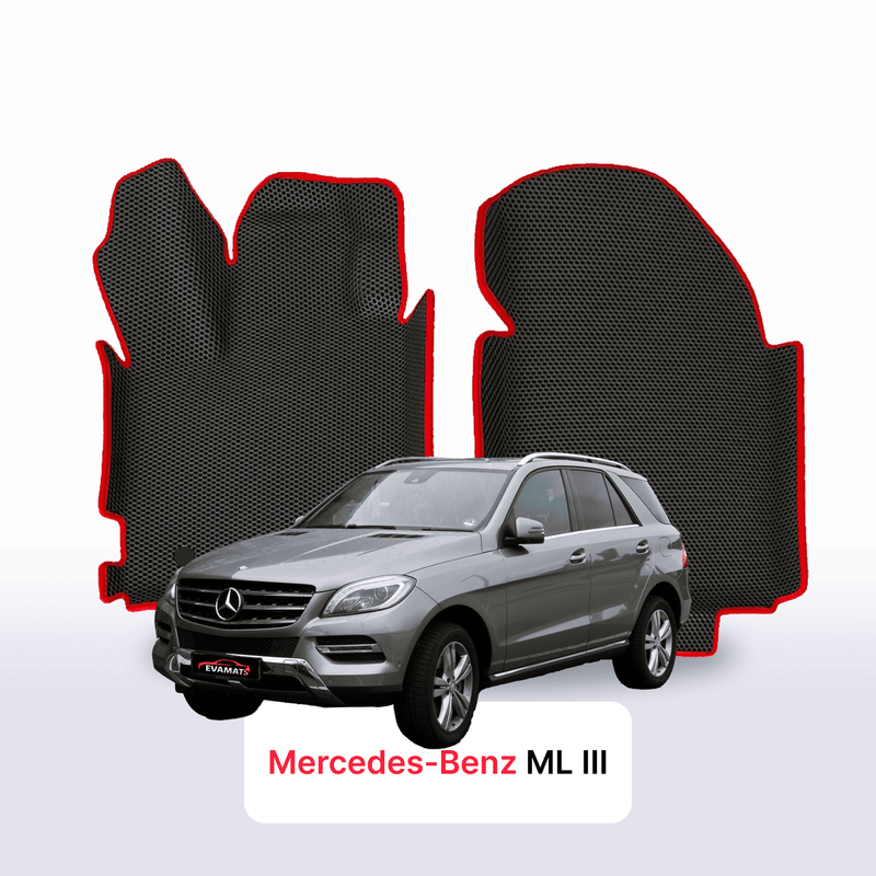 Car mats EVA for Mercedes-Benz ML 3 gen (W166) 2011-2015 year SUV 5 door