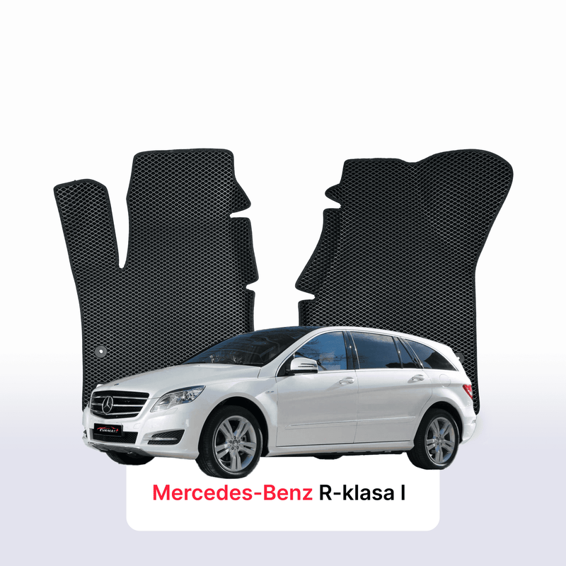 Car mats EVA for Mercedes-Benz R-klasa (W251) 2005-2013 year LONG Minivan 7 seater