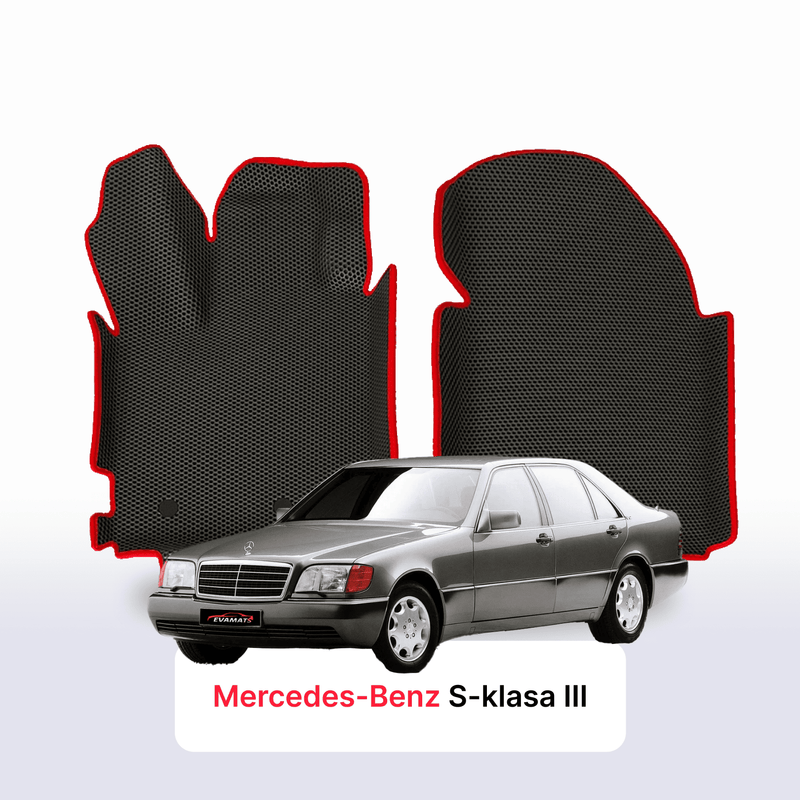 Car mats EVA for Mercedes-Benz S-klasa 3 gen (W140) 1991-1998 year LONG SEDAN