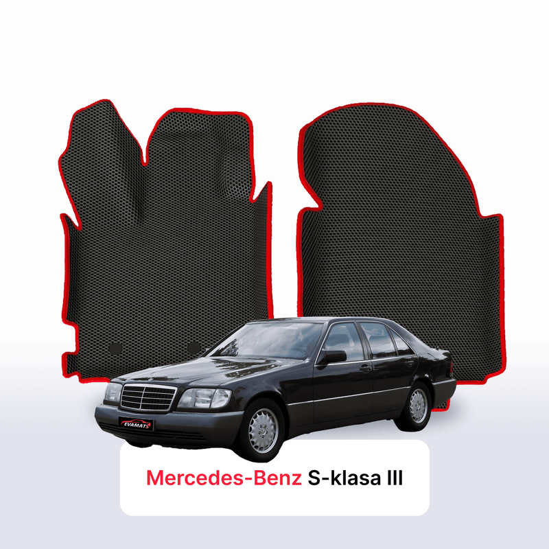 Car mats EVA for Mercedes-Benz S-klasa 3 gen (W140) 1991-1998 year SEDAN