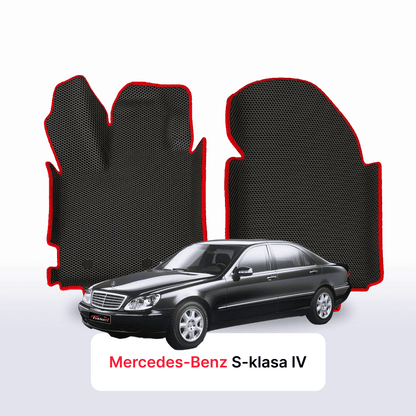 Car mats EVA for Mercedes-Benz S-klasa 4 gen (W220) 1998-2005 year LONG SEDAN