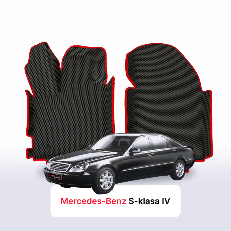 Car mats EVA for Mercedes-Benz S-klasa 4 gen (W220) 1998-2005 year LONG SEDAN