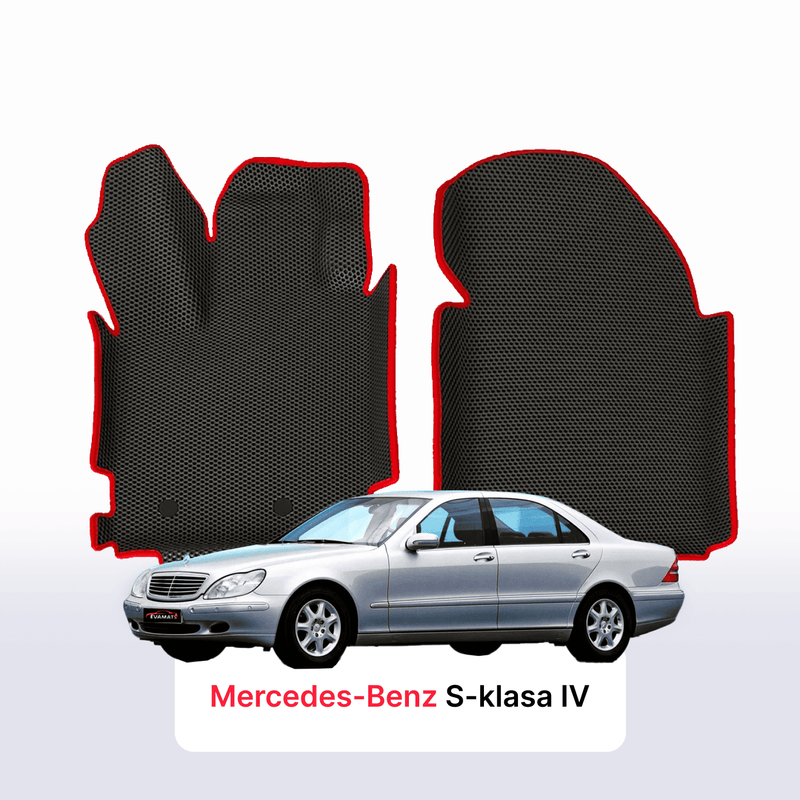 Car mats EVA for Mercedes-Benz S-klasa 4 gen (W220) 1998-2005 year SEDAN
