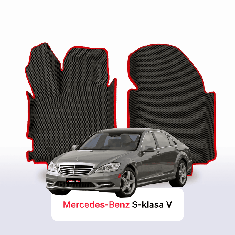 Car mats EVA for Mercedes-Benz S-klasa 5 gen (W221) 2005-2013 year LONG Sedan
