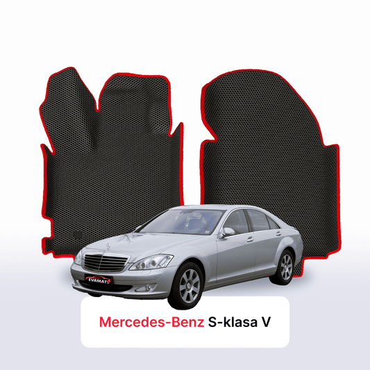 Car mats EVA for Mercedes-Benz S-klasa 5 gen (W221) 2005-2013 year Sedan