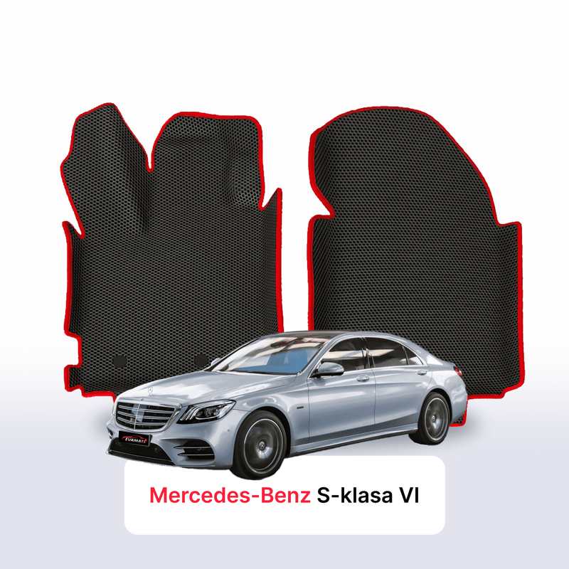 Car mats EVA for Mercedes-Benz S-klasa 6 gen (W222) 2013-2020 year LONG SEDAN