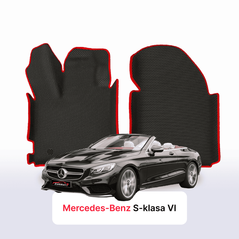 Car mats EVA for Mercedes-Benz S-klasa 6 gen (W222) 2014-2020 year CABRIO