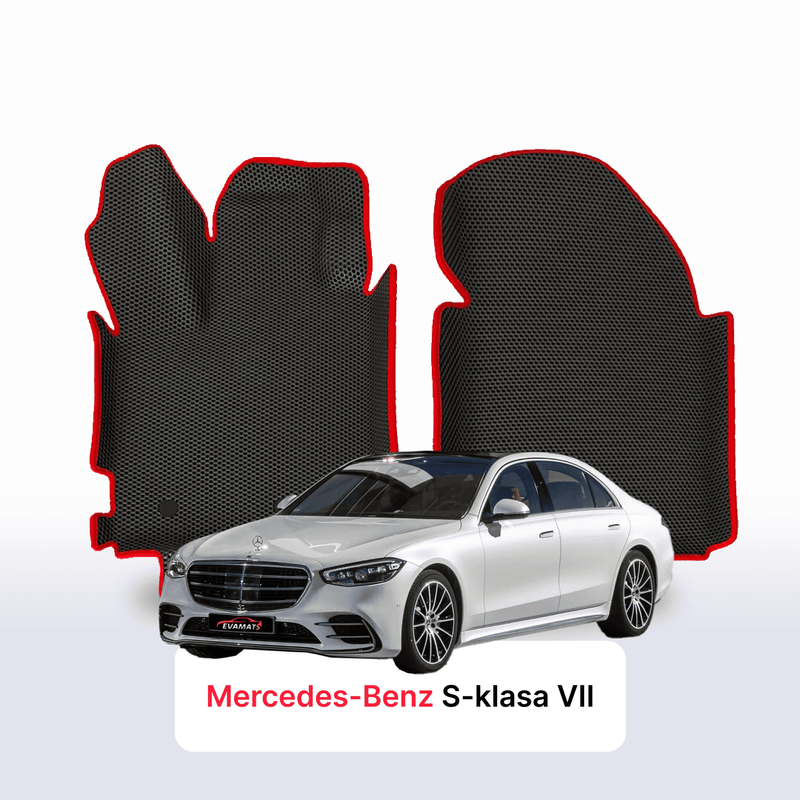 Car mats EVA for Mercedes-Benz S-klasa 7 gen (W223) 2020-2027 year LONG SEDAN