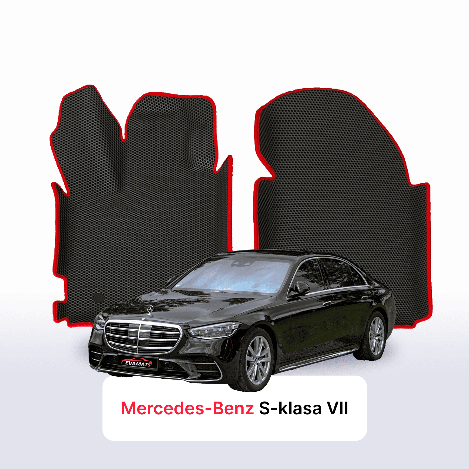 Car mats EVA for Mercedes-Benz S-klasa 7 gen (W223) 2020-2027 year SEDAN