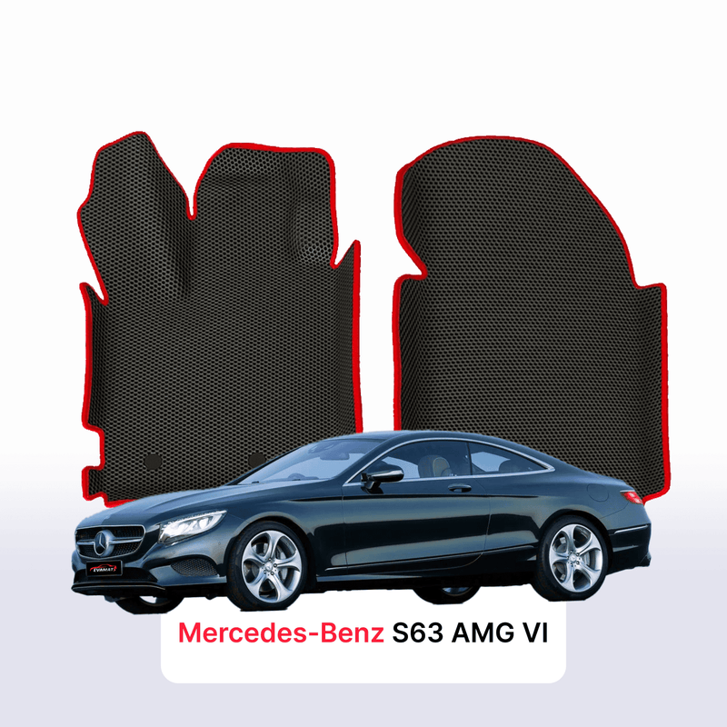 Car mats EVA for Mercedes-Benz S63 AMG 6 gen (C217) 2014-2020 year COUPE