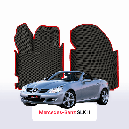 Car mats EVA for Mercedes-Benz SLK 2 gen (R171) 2004-2011 year Coupe/Cabrio