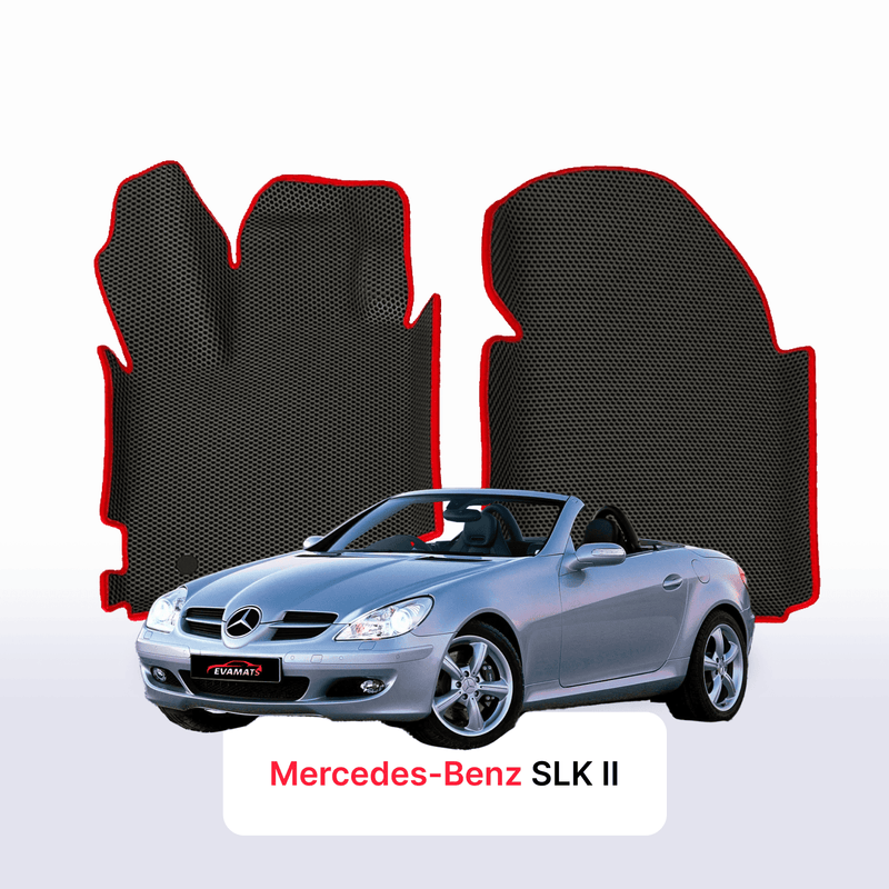Car mats EVA for Mercedes-Benz SLK 2 gen (R171) 2004-2011 year Coupe/Cabrio