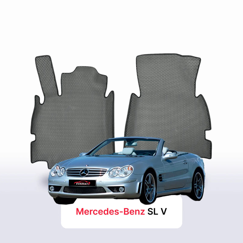 Car mats EVA for Mercedes-Benz SL 5 gen (R230) 2001-2011 year CABRIO