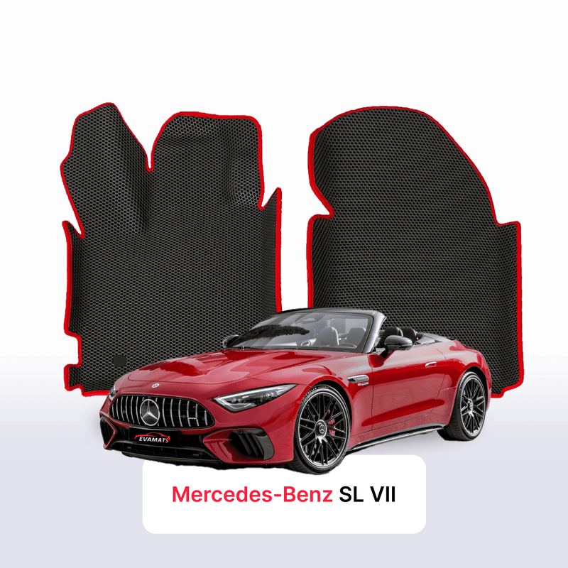 Car mats EVA for Mercedes-Benz SL 7 gen (R232) 2020-2027 year Coupe-Cabrio