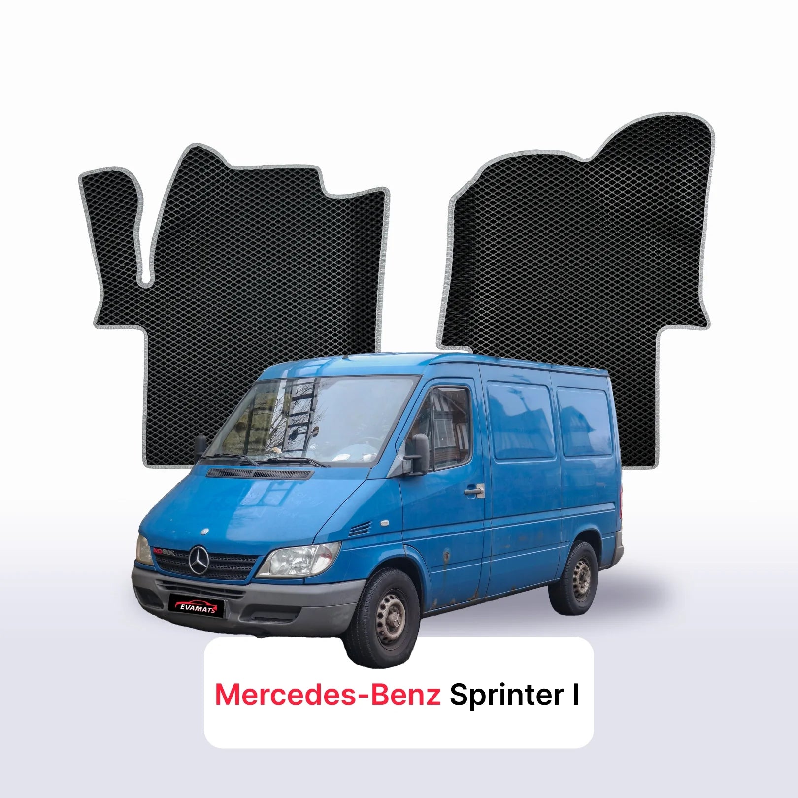Car mats EVA for Mercedes-Benz Sprinter 1 gen (W903) 1995-2006 year VAN
