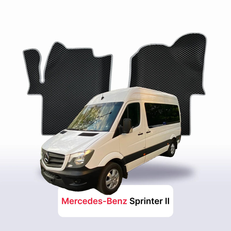 Car mats EVA for Mercedes-Benz Sprinter 2 gen (W906) 2006-2019 year BUS