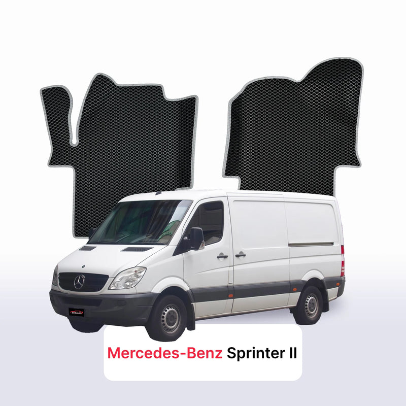 Car mats EVA for Mercedes-Benz Sprinter 2 gen (W906) 2006-2019 year VAN