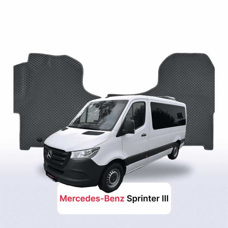 Car mats EVA for Mercedes-Benz Sprinter 3 gen (W907/W910) 2018-2027 year BUS