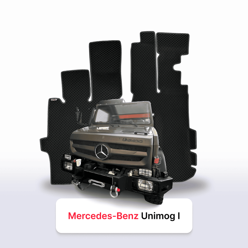 Car mats EVA for Mercedes-Benz Unimog U4000 1 gen 2003-2013 year TRUCK