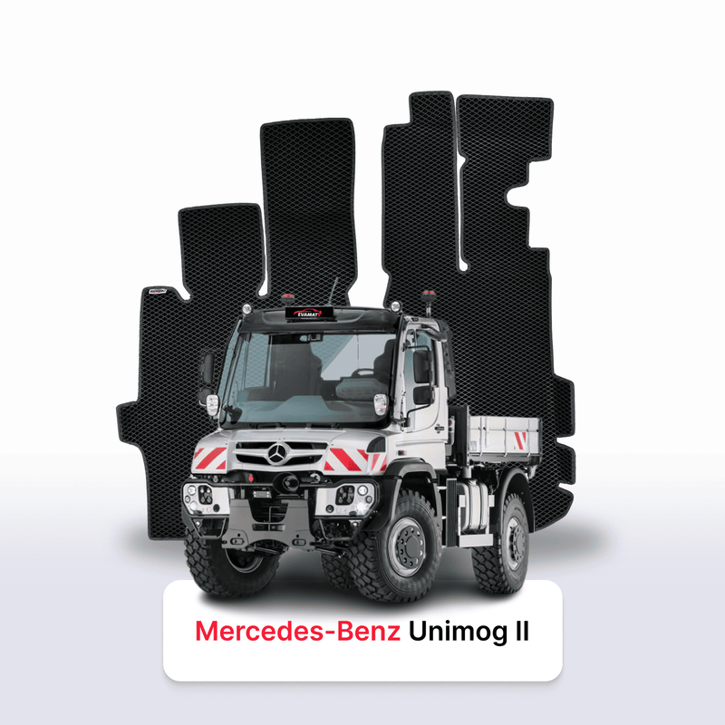 Car mats EVA for Mercedes-Benz Unimog U423 2 gen 2013-2026 year TRUCK