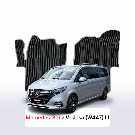 Car mats EVA for Mercedes-Benz V-klasa (W447) 3 gen 2024-2028 year BUS Exclusive