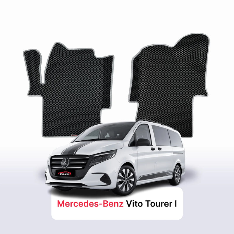 Car mats EVA for Mercedes-Benz Vito Tourer 1 gen 2014-2025 year BUS