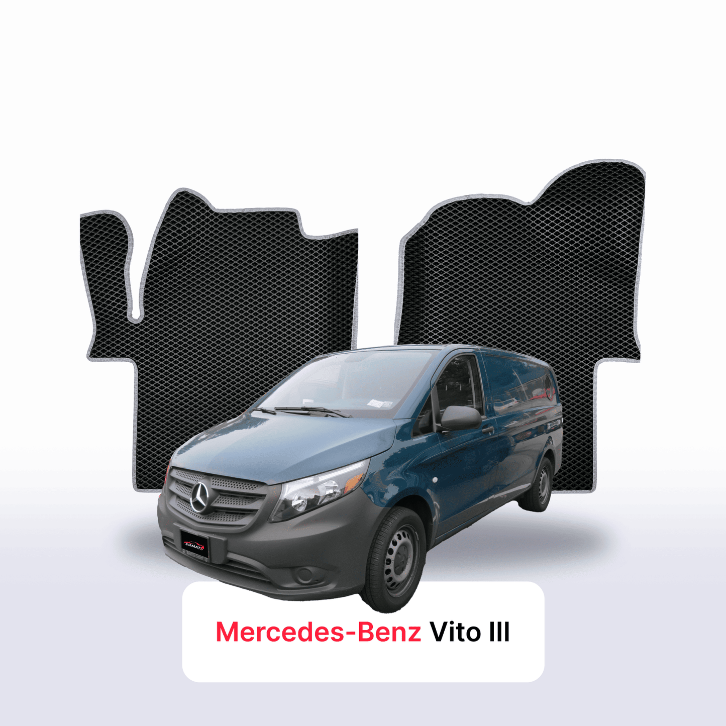 Car mats EVA for Mercedes-Benz Vito 3 gen (W447) 2014-2027  year VAN