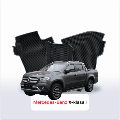 Car mats EVA for Mercedes-Benz X-klasa 1 gen 2017-2020 year PICK-UP