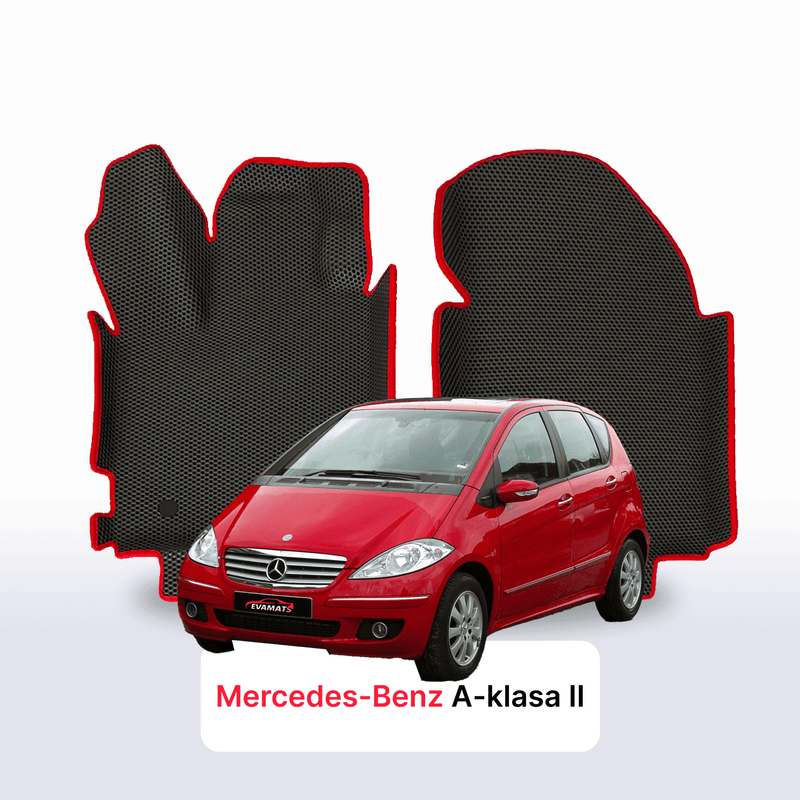 Car mats EVA for Mercedes-Benz A-klasa 2 gen (W169) 2004-2012 year HATCHBACK 5 door