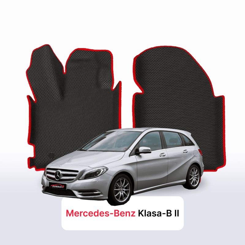 Car mats EVA for Mercedes-Benz B-klasa 2 gen (W246) 2011-2018 year MINIVAN