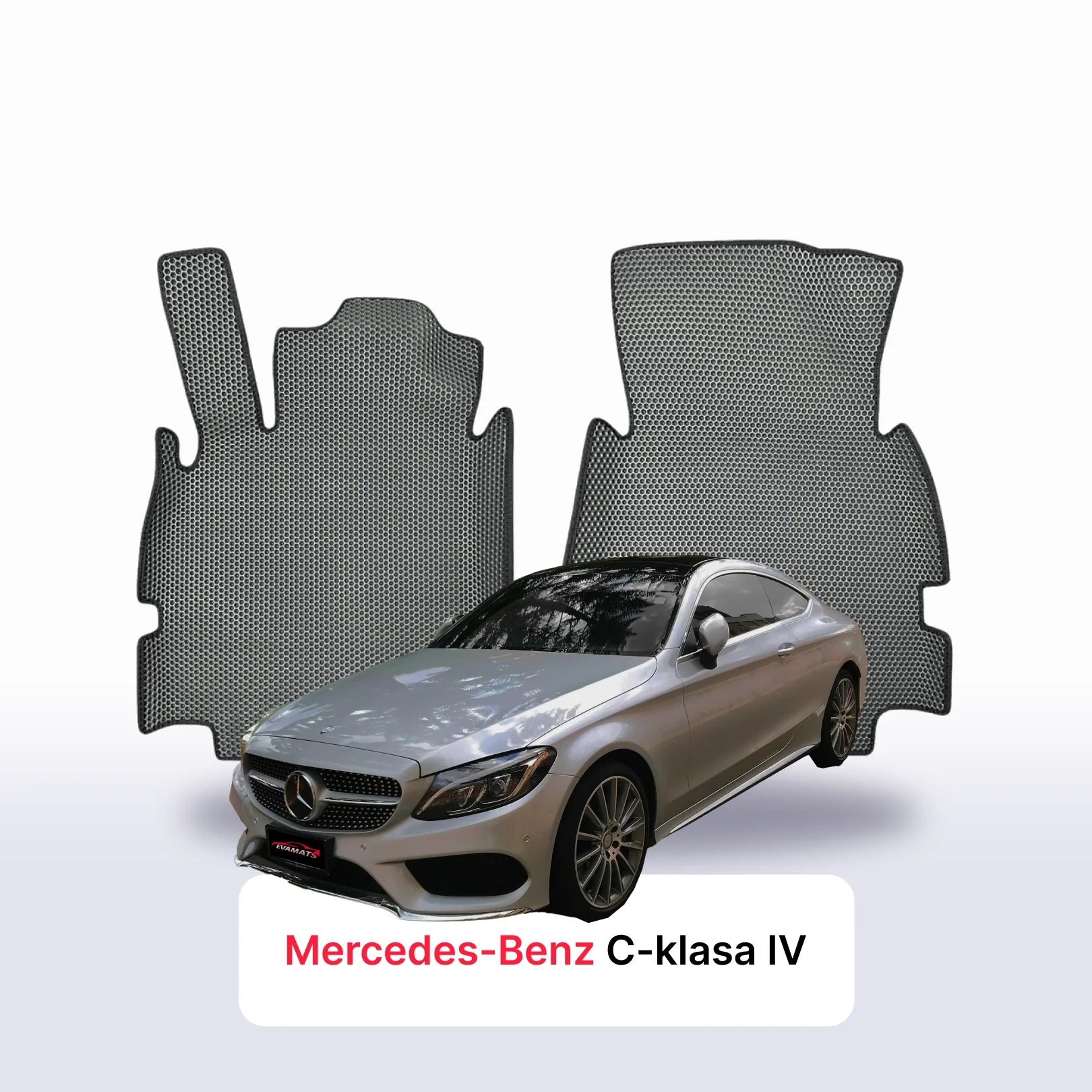 Car mats EVA for Mercedes-Benz C-klasa 4 gen (C205) 2015-2023 year COUPE