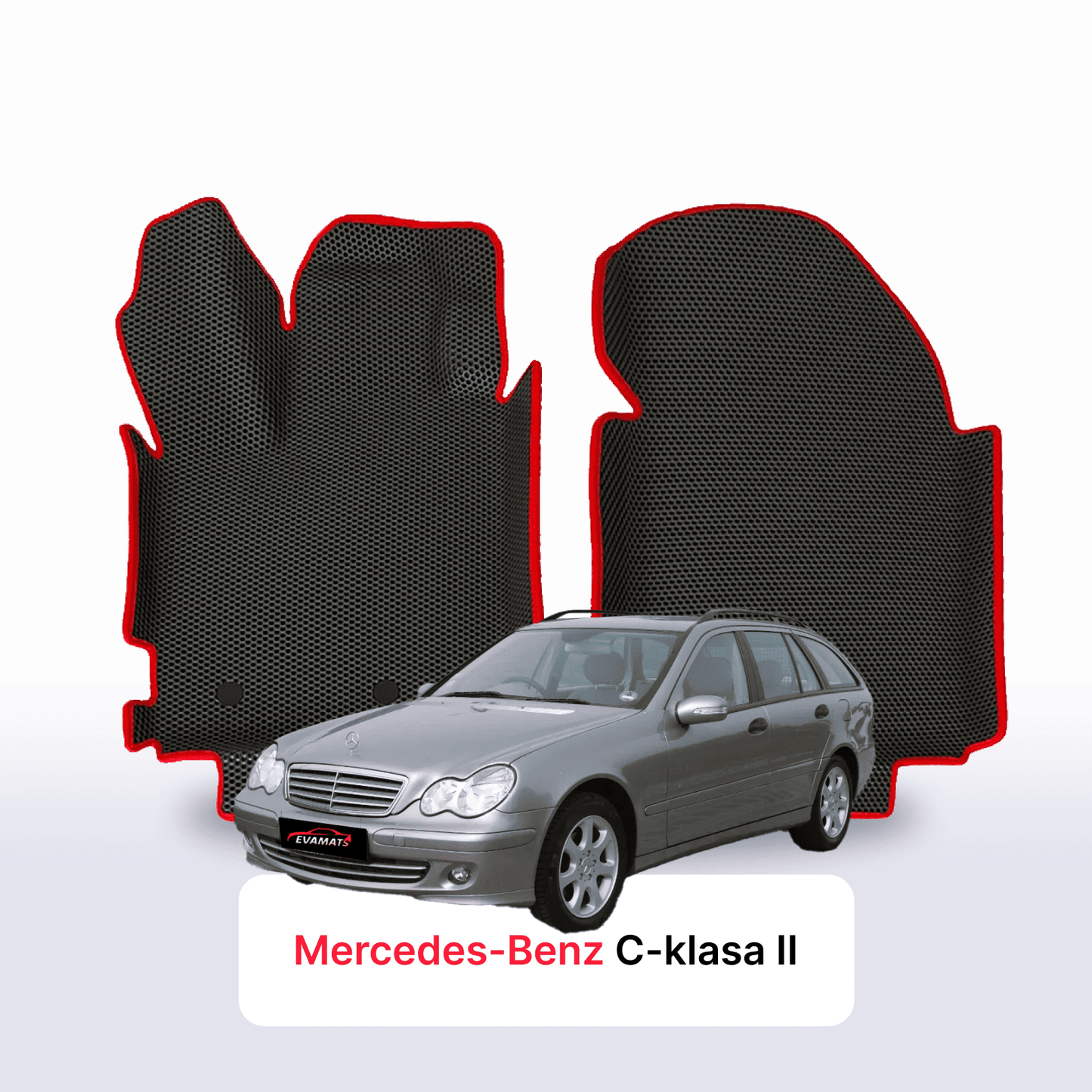 Car mats EVA for Mercedes-Benz С-klasa 2 gen (S203) 2000-2007 year STATION WAGON