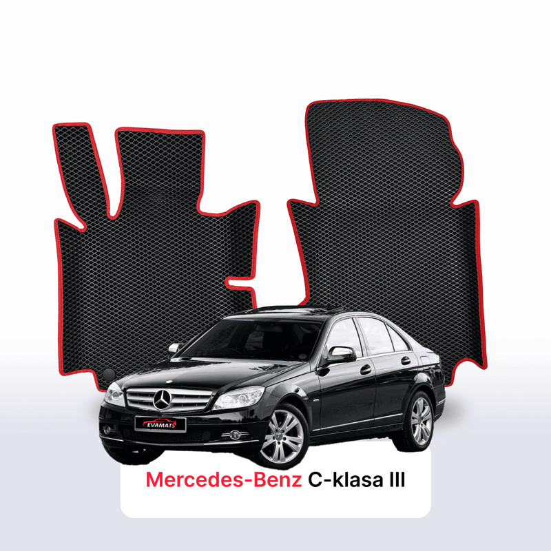 Car mats EVA for Mercedes-Benz C-klasa 3 gen (W204) 2006-2015 year SEDAN