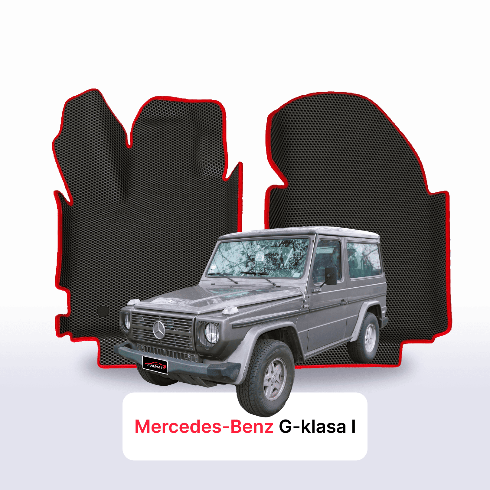 Tapis de voiture EVA pour Mercedes-Benz Classe G 1 génération (W460) 1979–1990 année SUV 3 portes