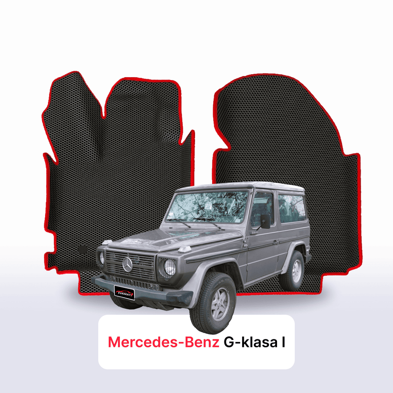 Car mats EVA for Mercedes-Benz G-class 1 gen (W460) 1979–1990 year SUV 3 door
