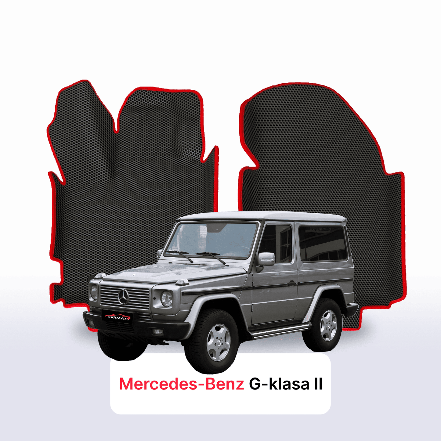 Car mats EVA for Mercedes-Benz G-klasa 2 gen (W463) 1990-2018 year SUV 3 door